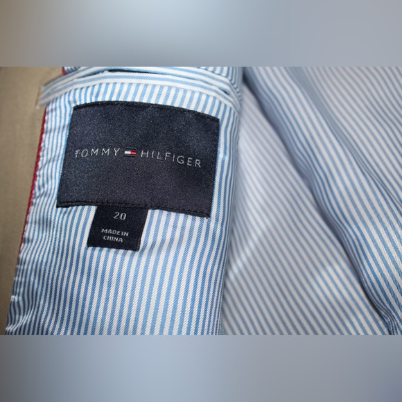 Tommy Hilfiger Boys Khaki Blazer (Size 20, Khaki) - Picture 4 of 4